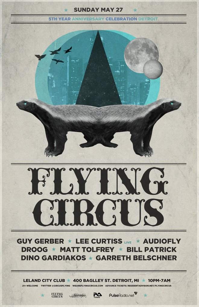 Flying Circus Detroit - Página frontal