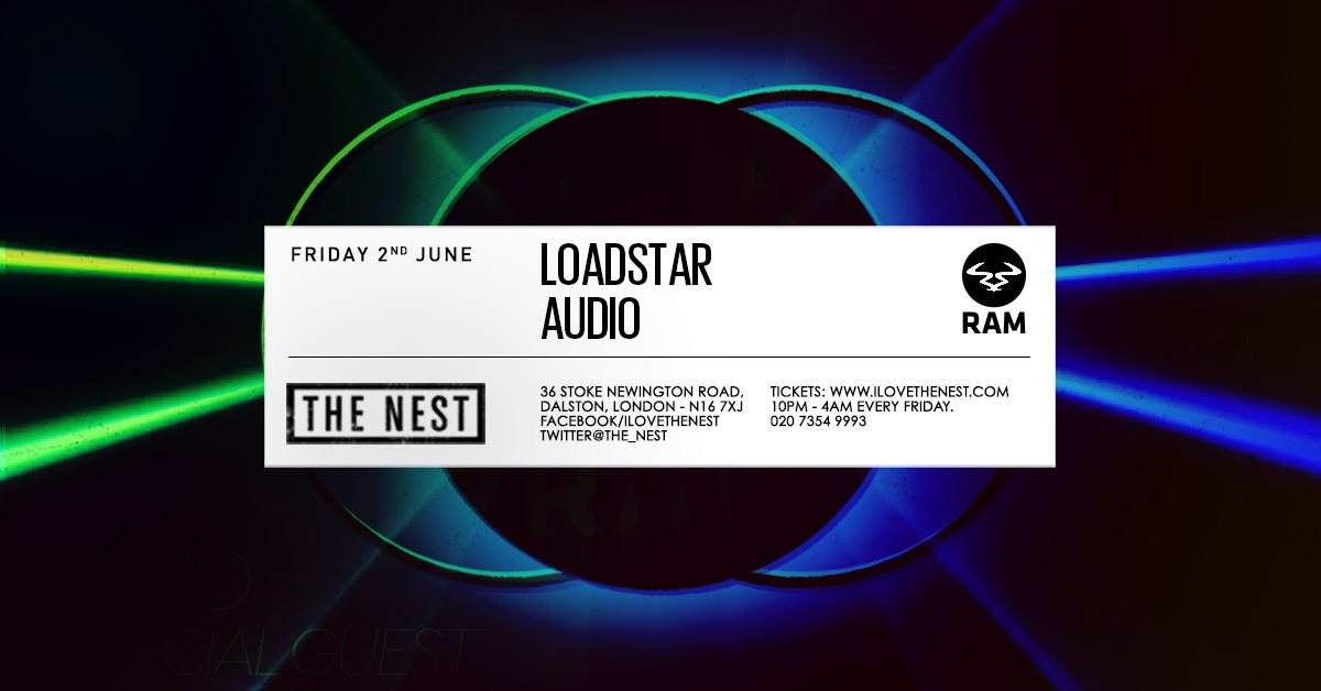 Loadstar + Audio - Página frontal