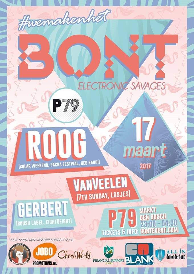 Bont with ROOG, Gerbert Vos, Vanveelen - Página frontal