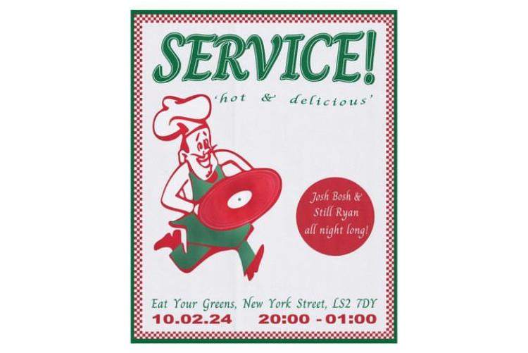 Service! - フライヤー表