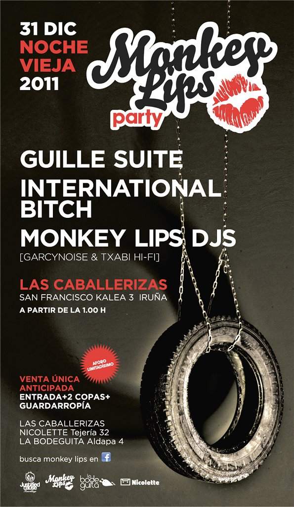 Monkey Lips Party! Nye - フライヤー表