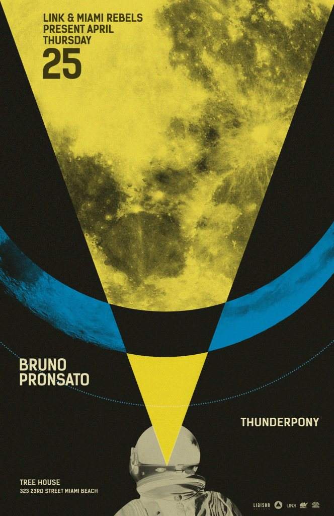 Link & Miamirebels present Bruno Pronsato - Página frontal