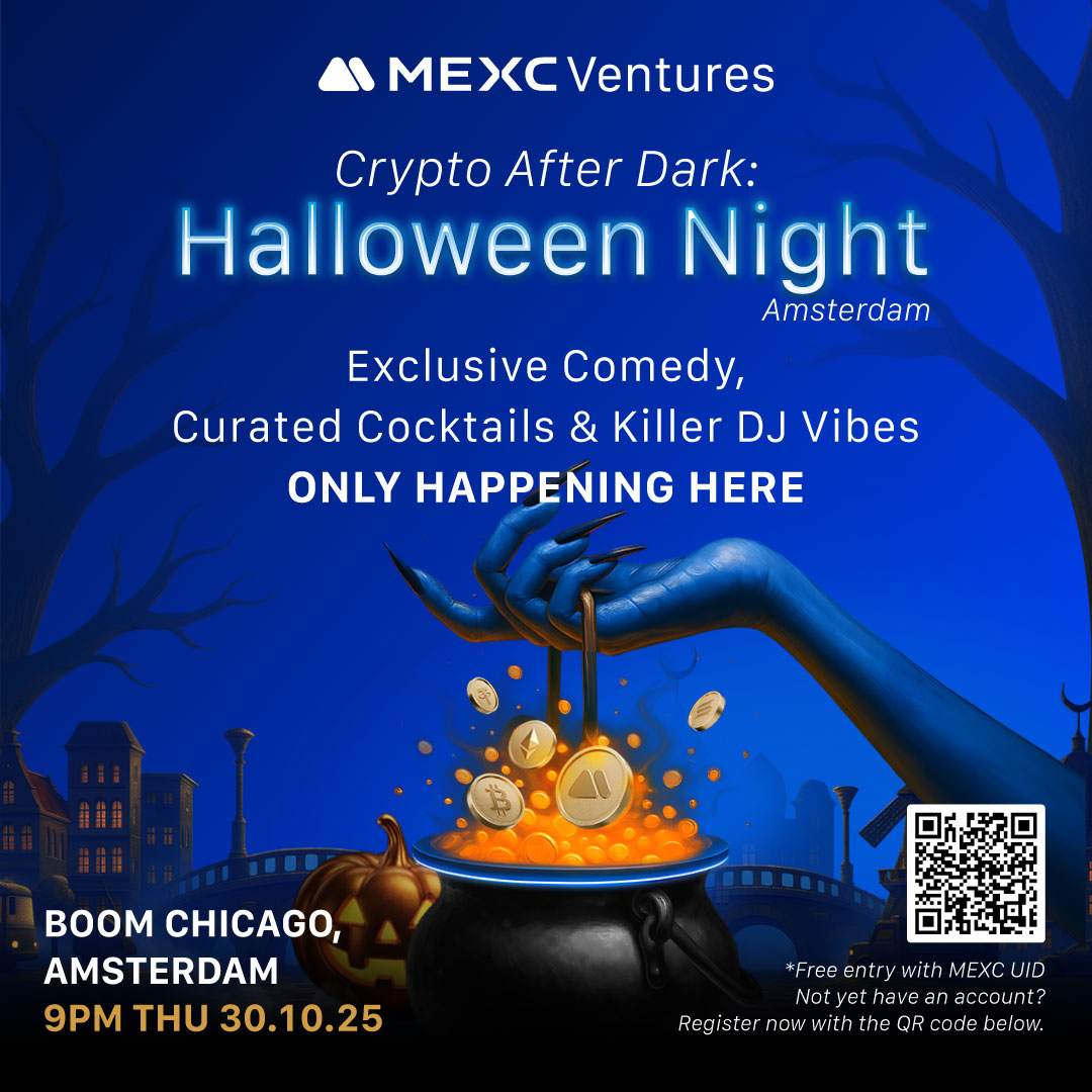 Crypto After Dark: Halloween Night Amsterdam (Deep House × Web3 Theme) at  Boom Chicago, Amsterdam