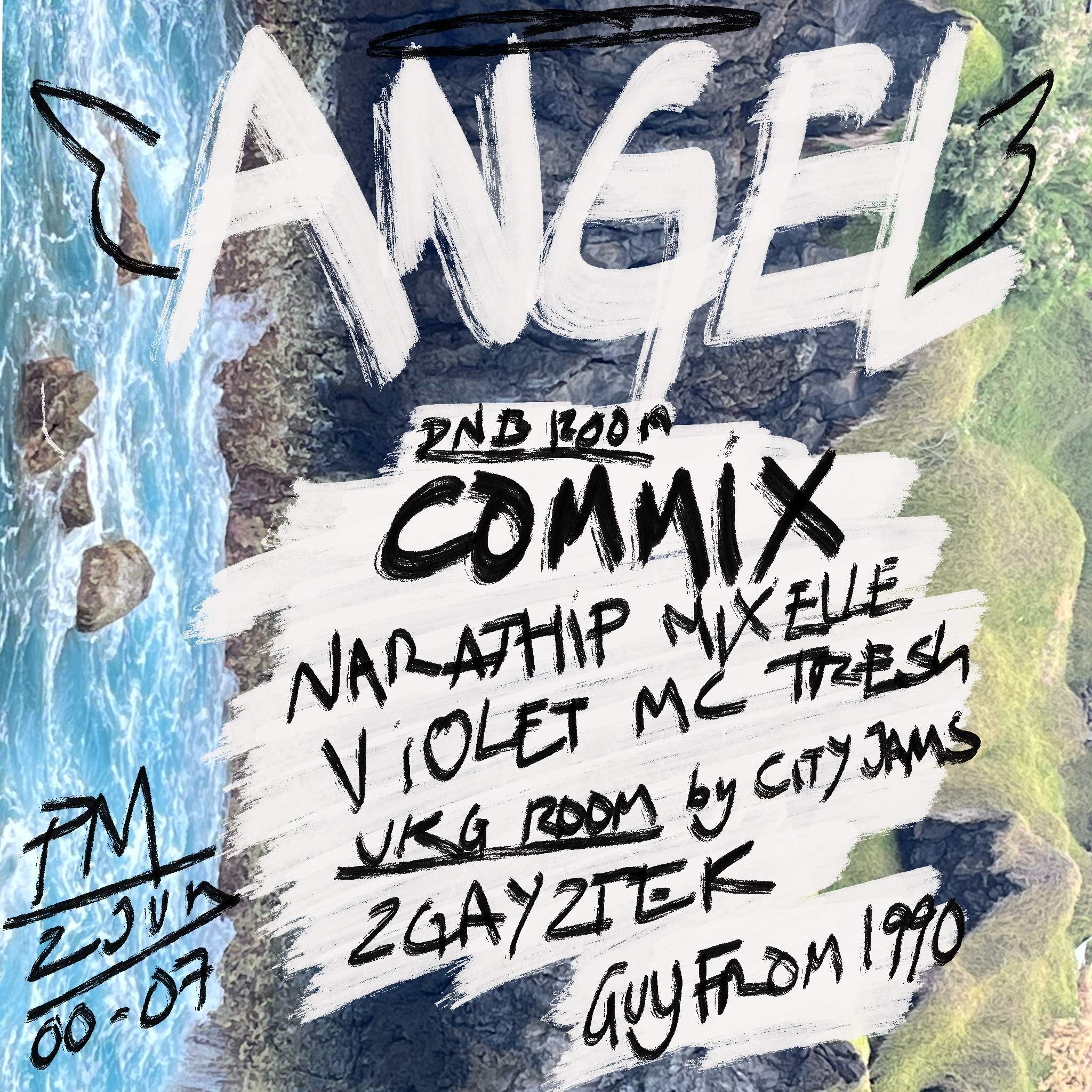 ANGEL with Commix, Narathip, Mix'Elle, Violet, MC Tresh & City Jamz - Página frontal