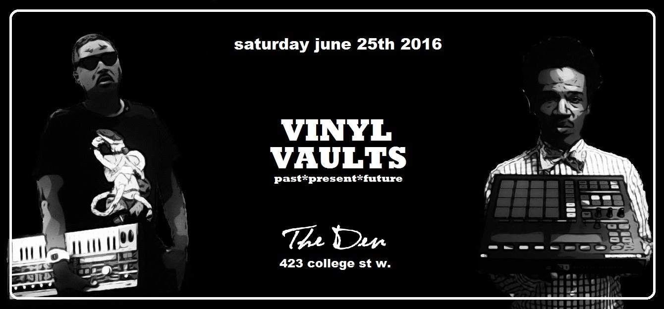 Vinyl Vaults presents Reggie Dokes & Byron the Aquarius - Página frontal