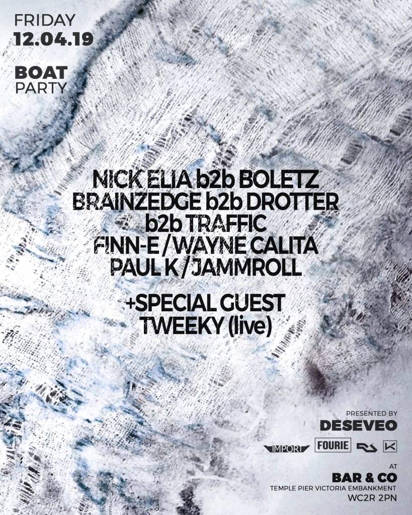 Deseveo Boat Party - Página frontal