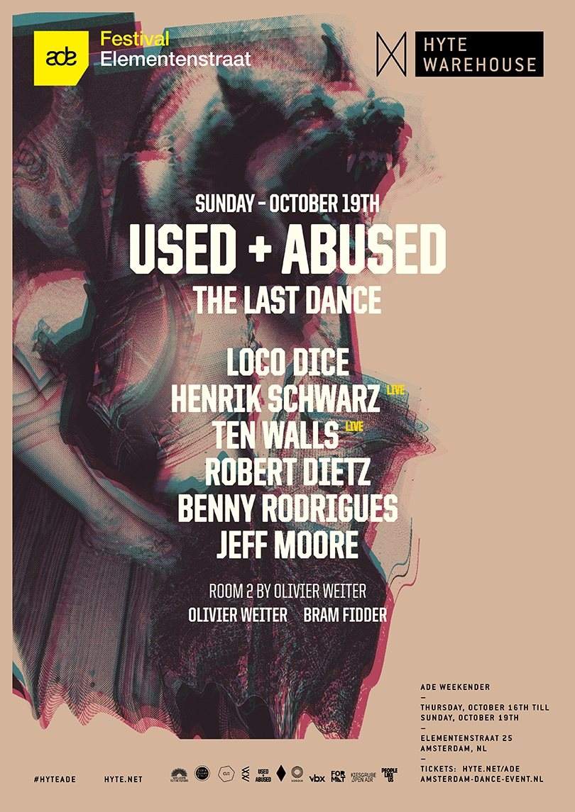 Used + Abused: The Last Dance with Loco Dice - フライヤー表