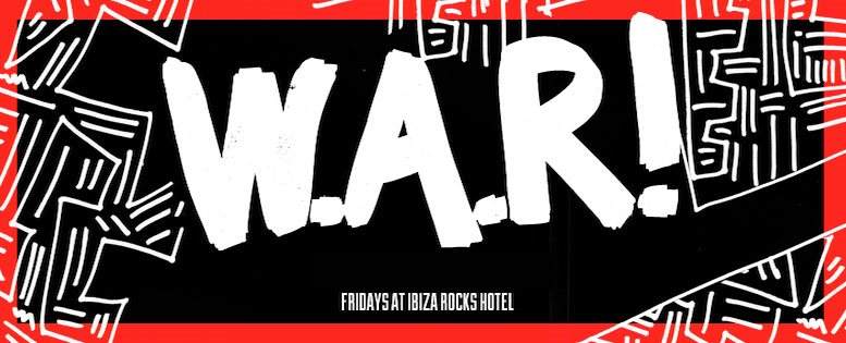 W.A.R! - Ibiza Rocks 10 - Página frontal