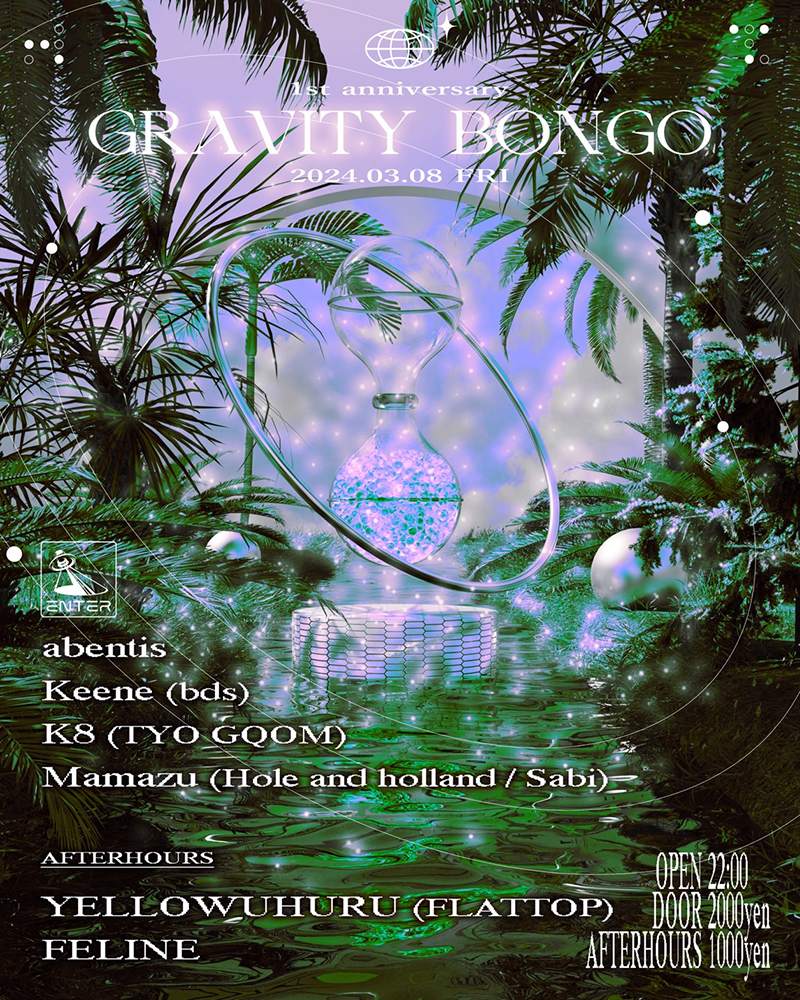 Gravity Bongo 1st Anniversary - Página frontal