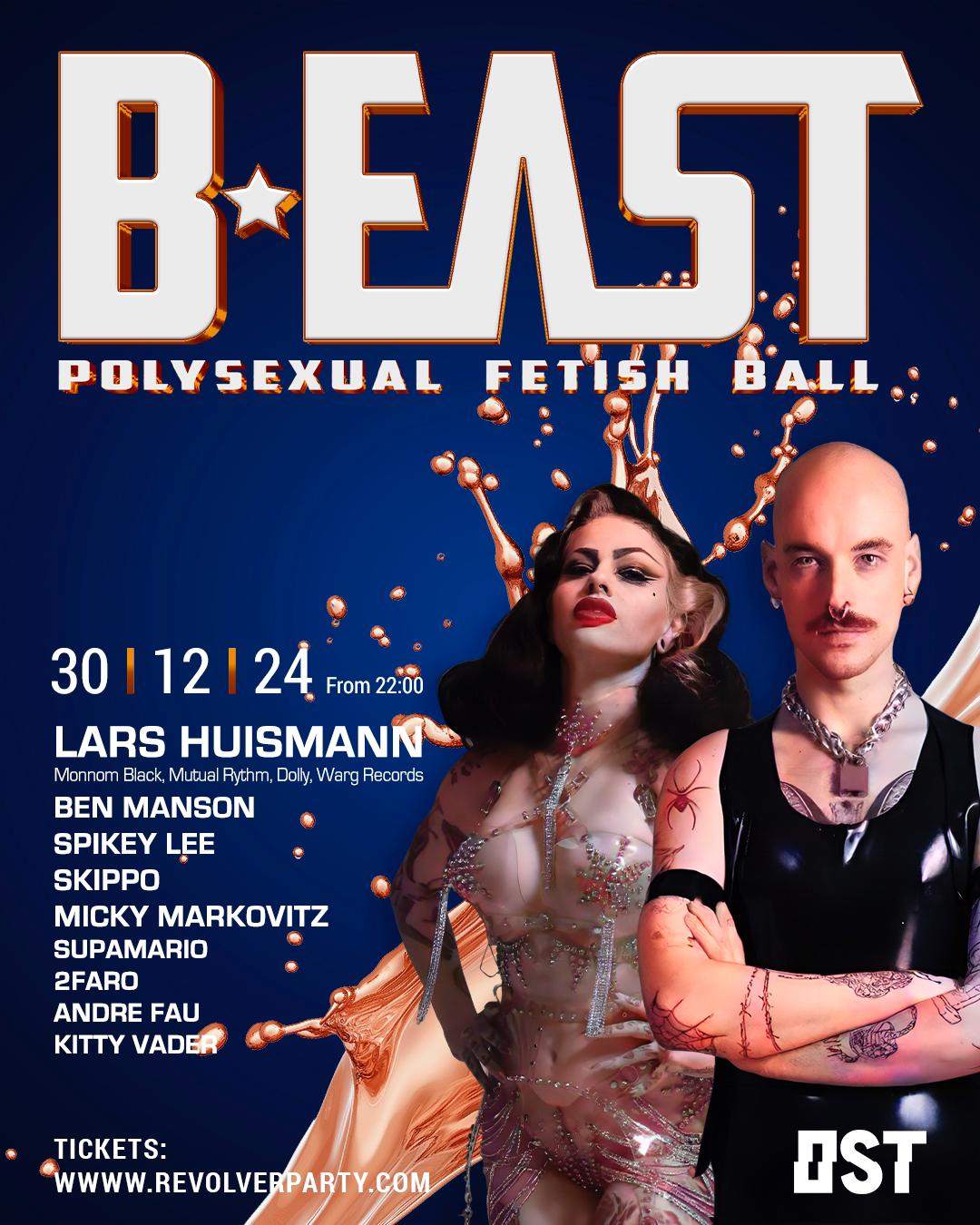 B:EAST -End of Year PolySexual Techno Rave by Revolver at OST, Berlin