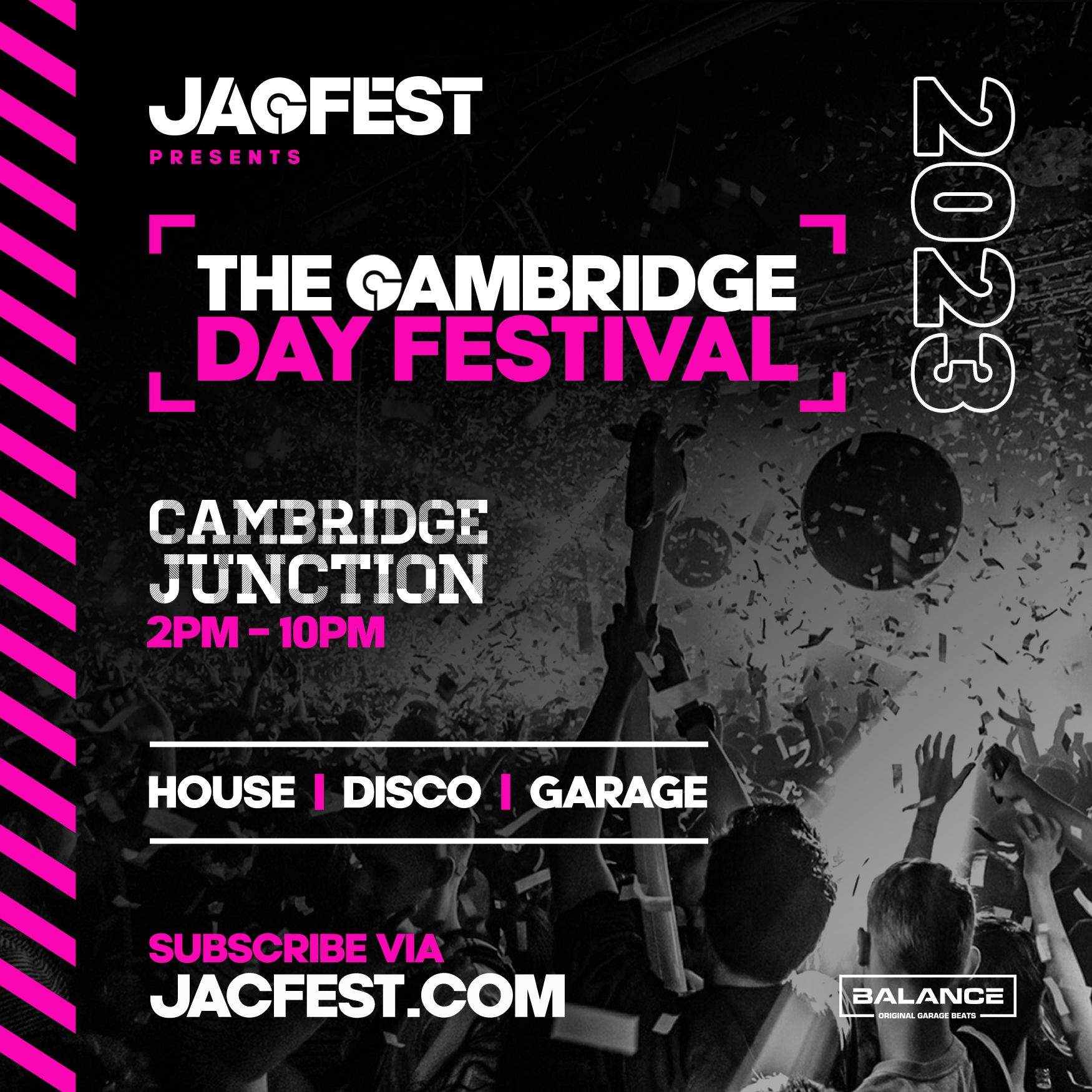 Jacfest: Cambridge Day Festival - フライヤー表