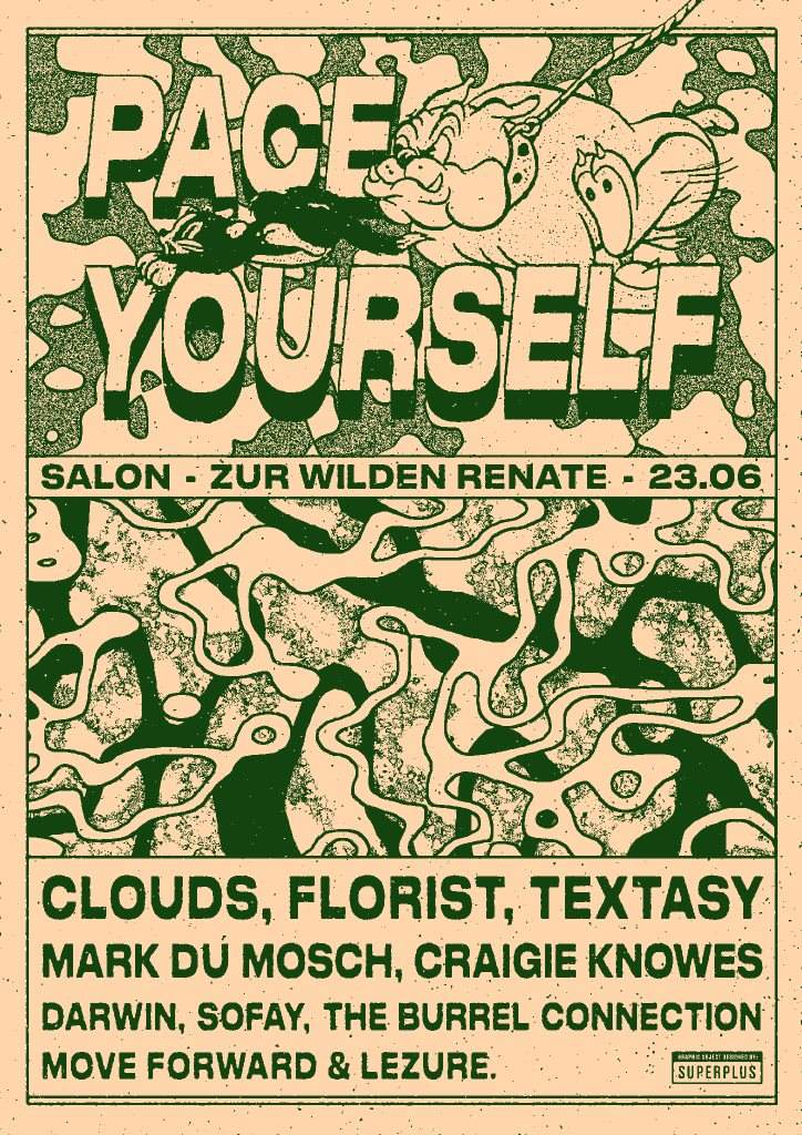 Pace Yourself /w. Clouds, Florist, Mark du Mosch & More - Página frontal
