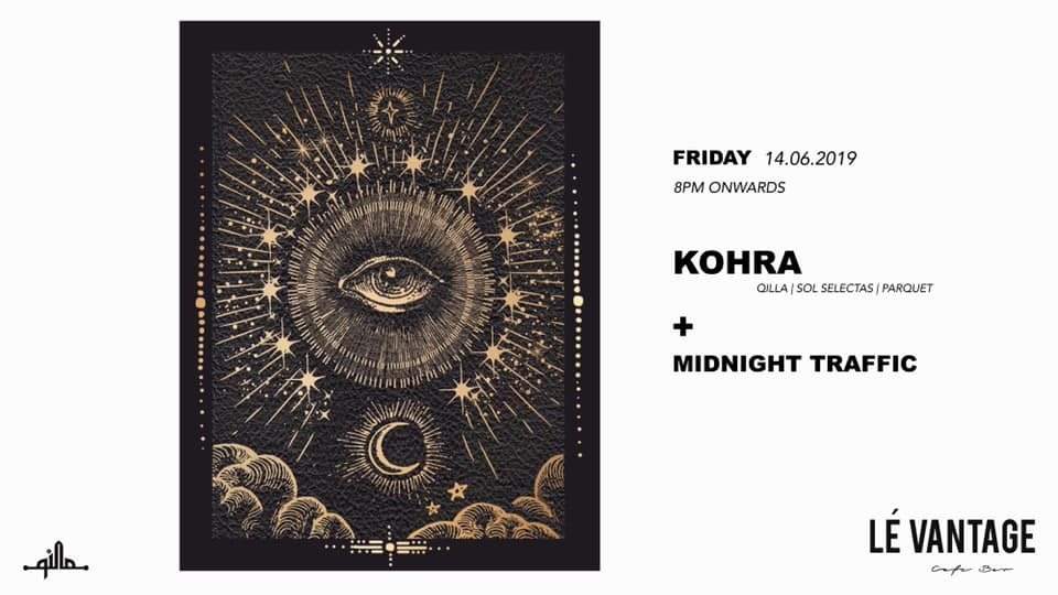 Vantage presents Kohra X Midnight Traffic - フライヤー表