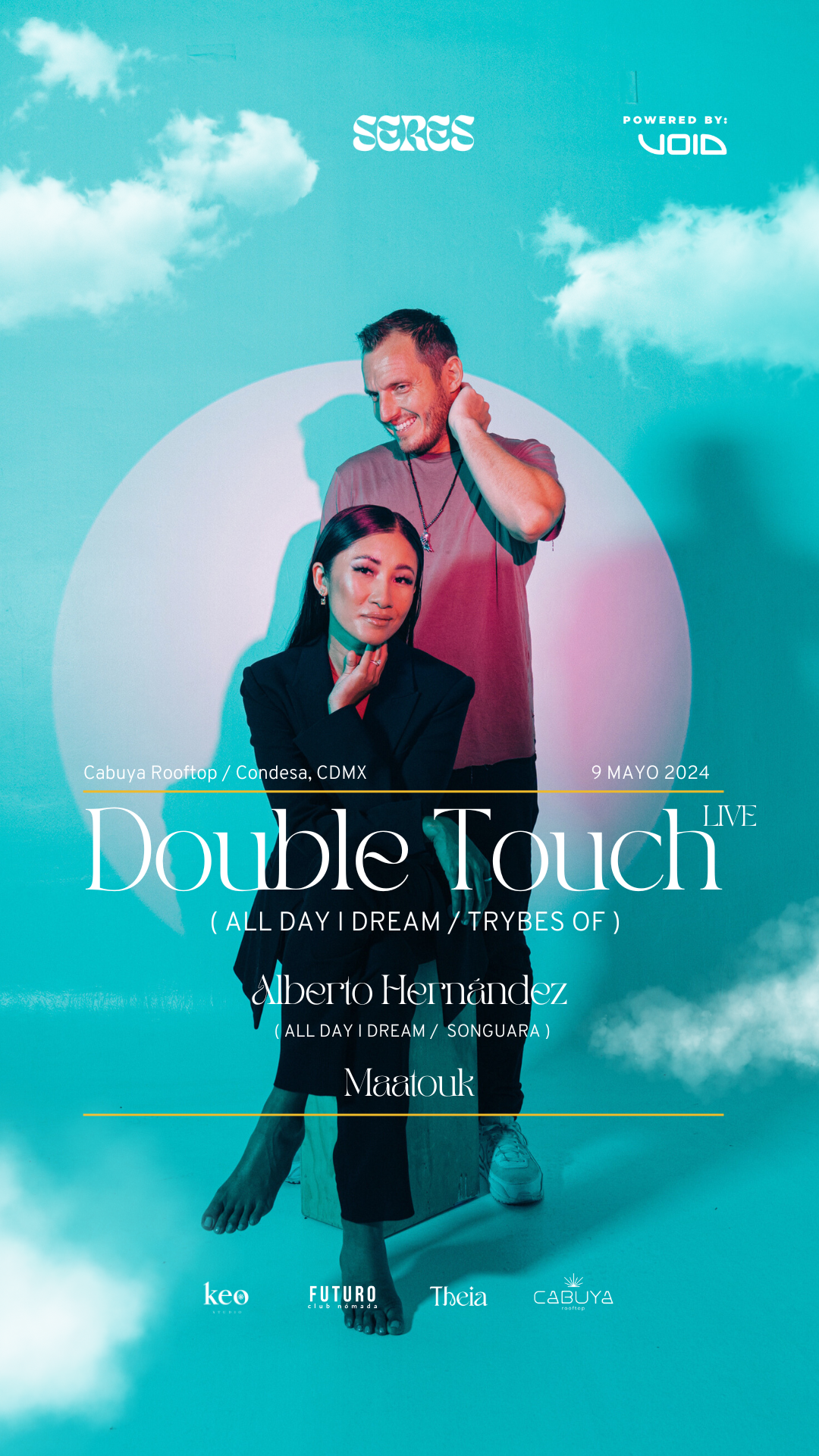 Double Touch ( All Day I Dream / Trybes Of ) en CDMX - フライヤー表