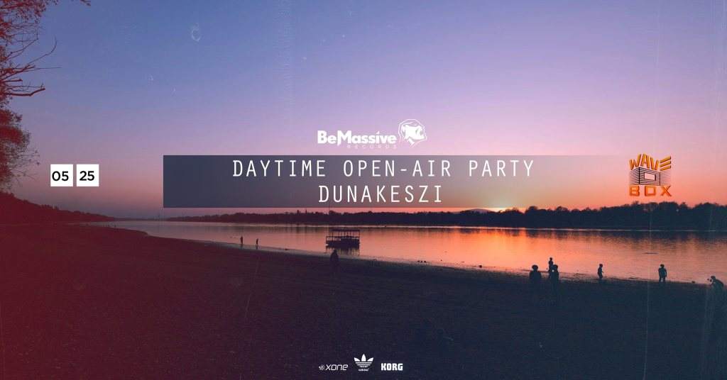 Be Massive x Daytime Open-air Party x Dunakeszi - Flyer front