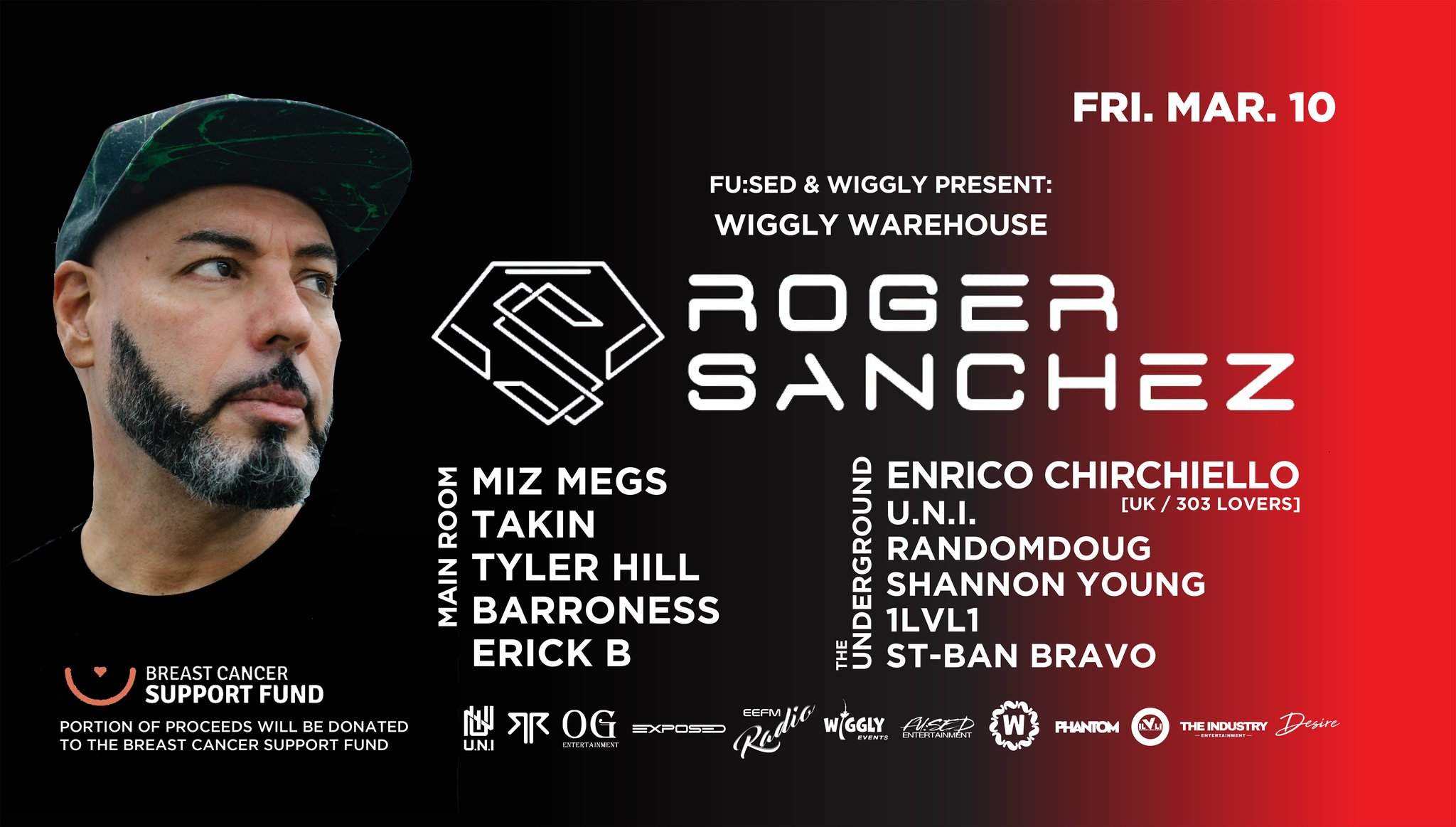 Wiggly Warehouse: Roger Sanchez a TBA - Toronto, Toronto