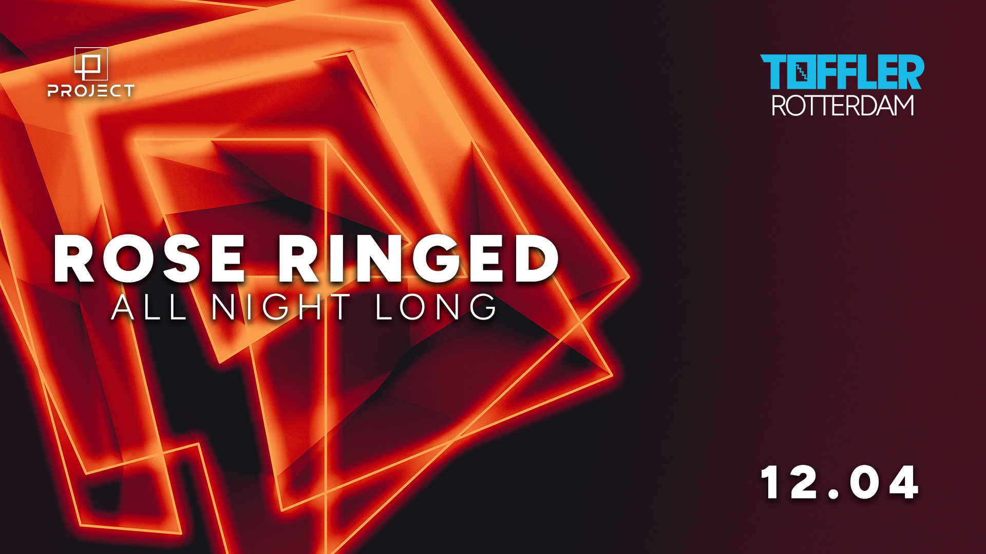 PROJECT presents Rose Ringed All Night Long - Página frontal