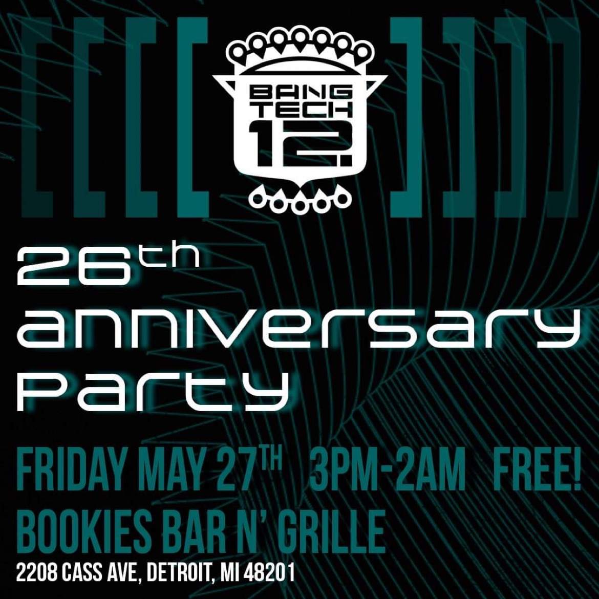 Bang Tech 12s FREE Anniversary Event - フライヤー表