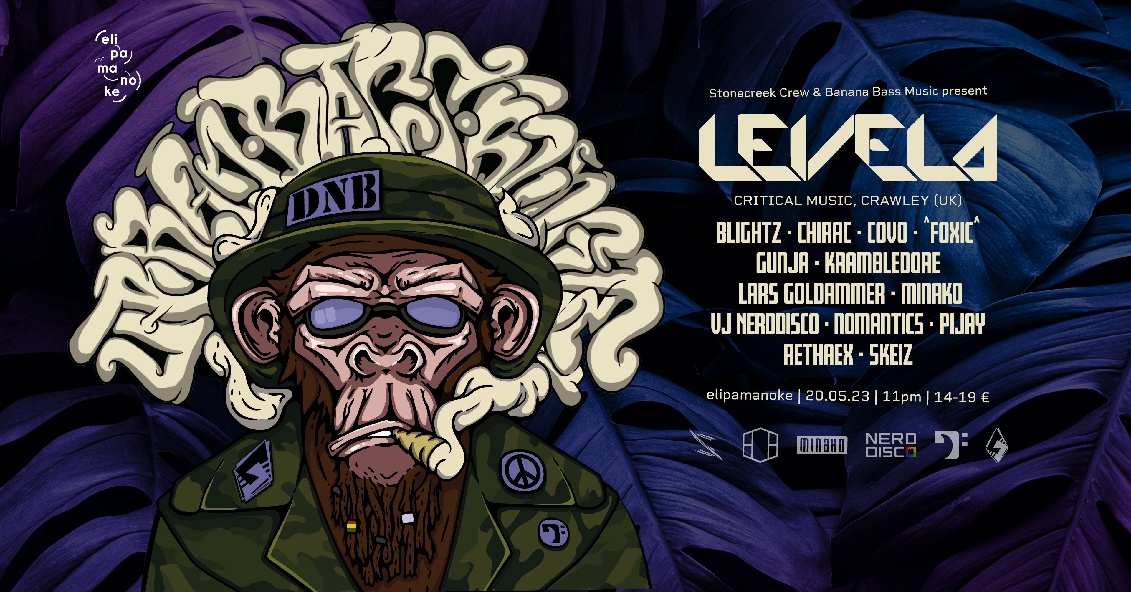 Urban Bass Bungle Vol. 2 with Levela at elipamanoke, Leipzig