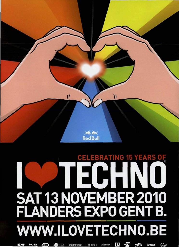 I Love Techno - Celebrating 15 Years - Página frontal