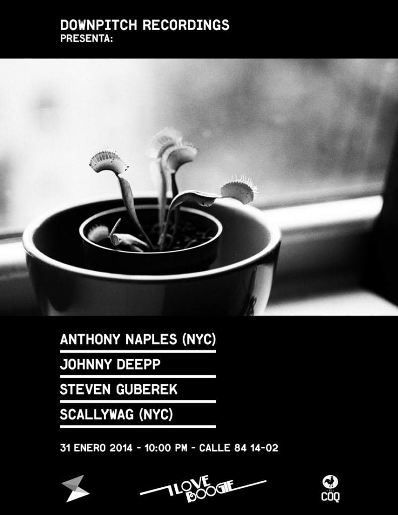 Downpitch Recordings Label Showcase with Anthony Naples - Página frontal