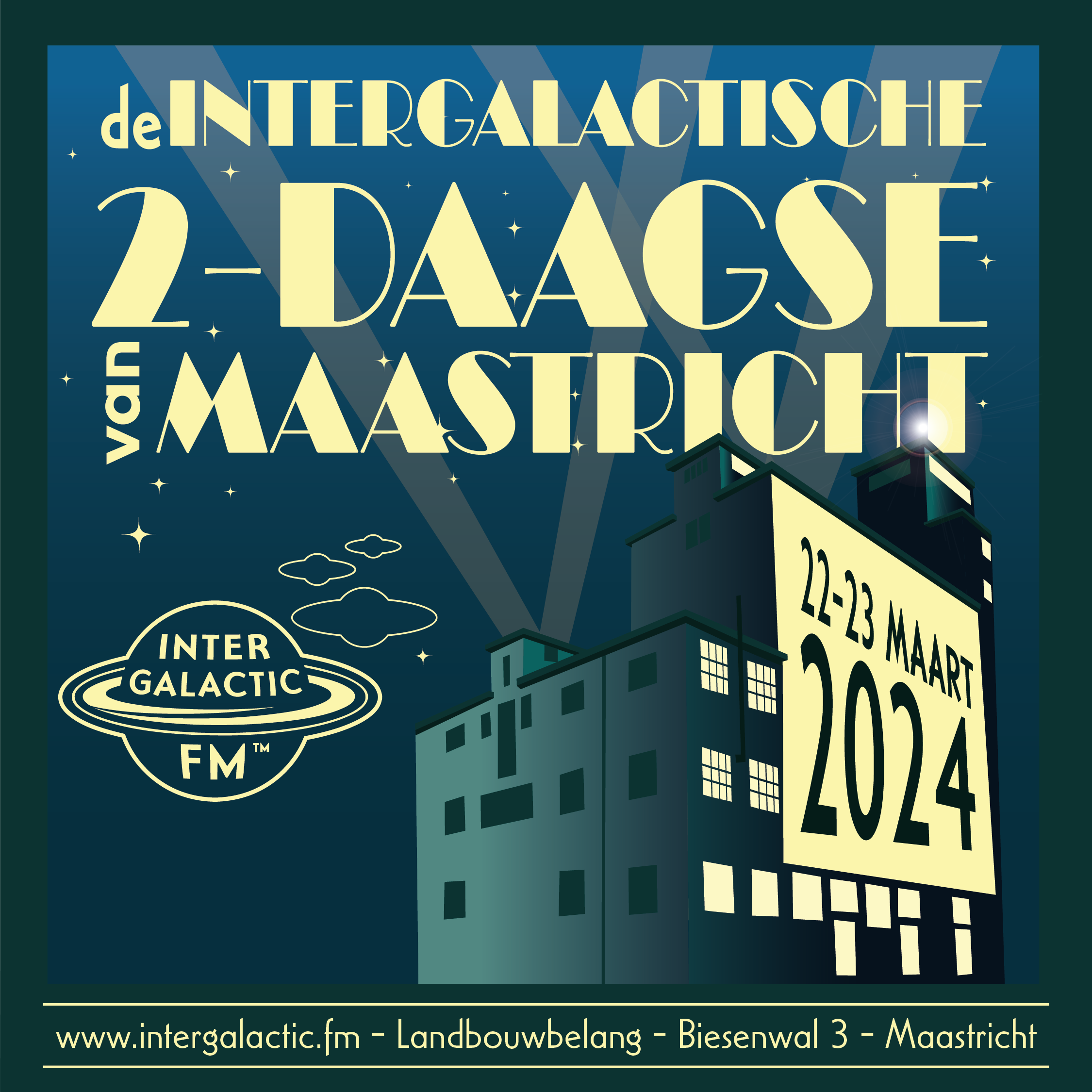 De Intergalactische 2-Daagse Van Maastricht - フライヤー表
