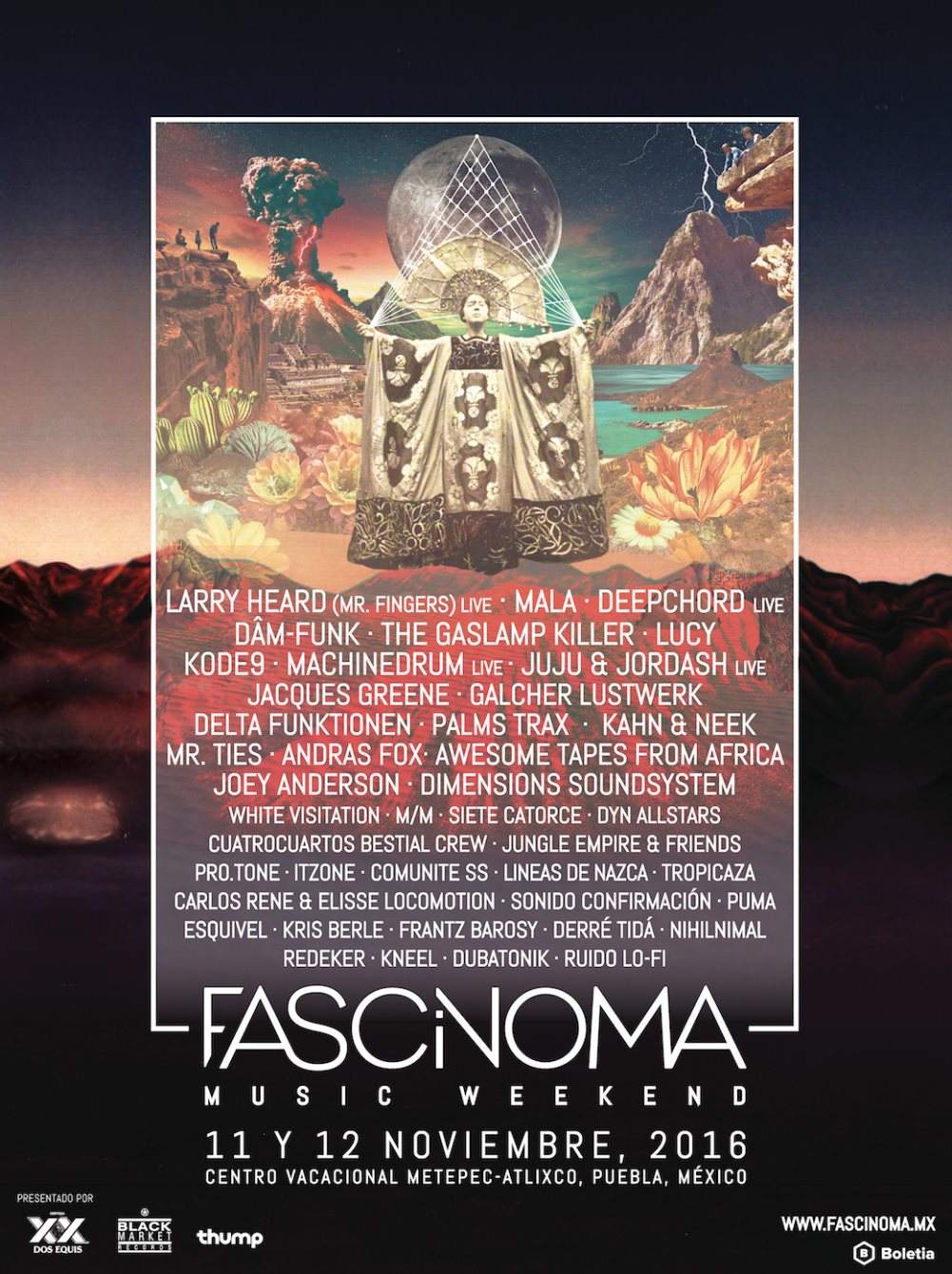 Fascinoma Music Weekend 2016 - フライヤー表
