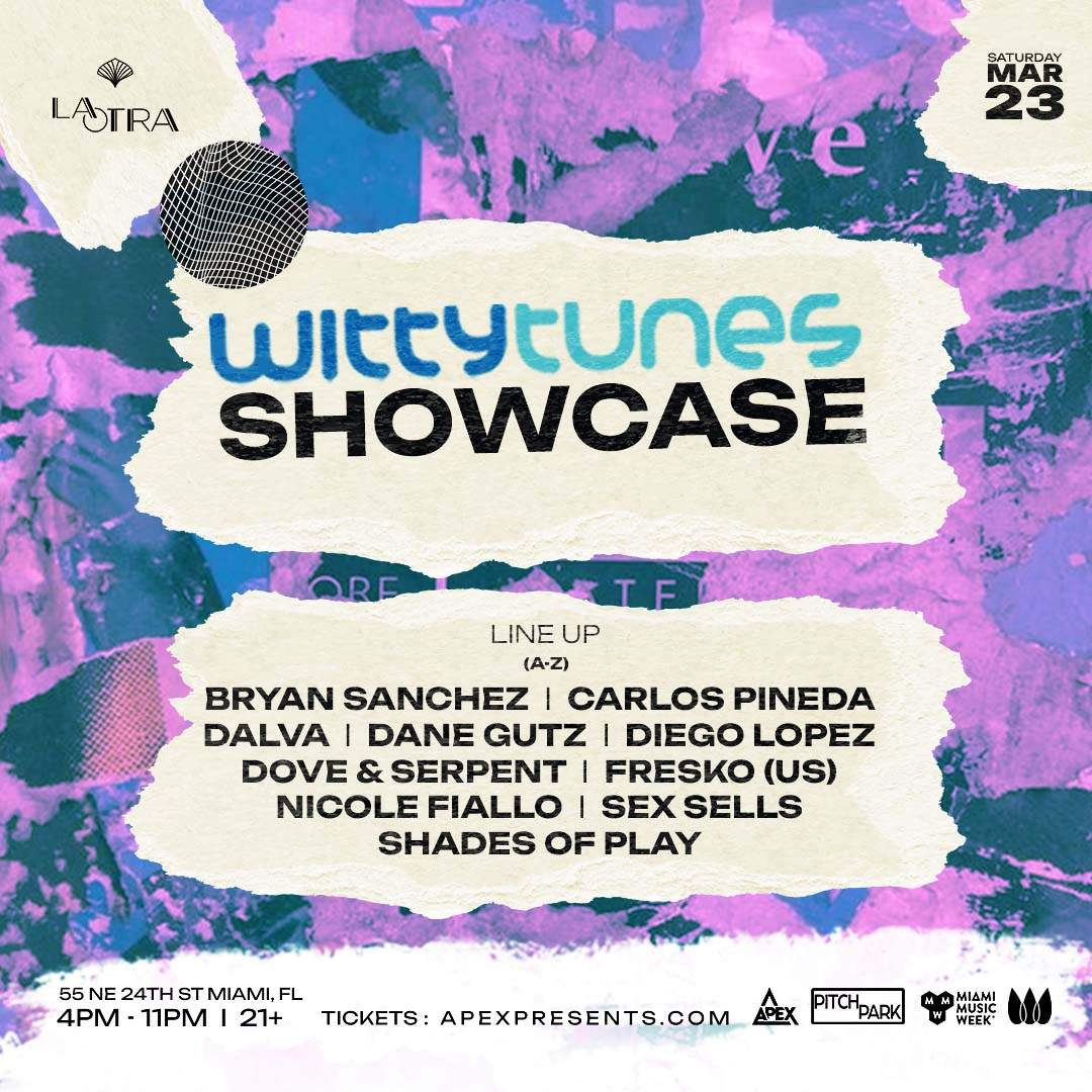 WittyTunes Showcase (MMW) at La Otra Wynwood, Miami