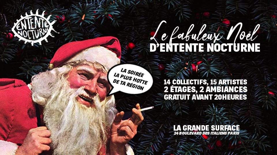 Le Fabuleux Noël D'entente Nocturne [CLOSING PARTY] - フライヤー表