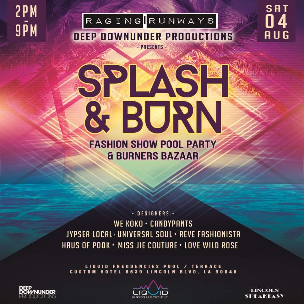 Splash & Burn: Pool Party - Página frontal