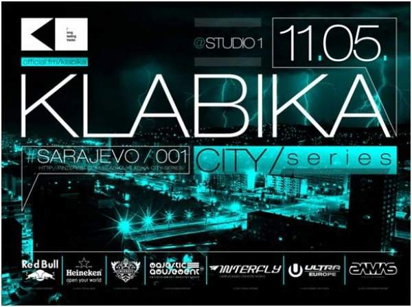 Klabika City Series 001 / Sarajevo - Página frontal