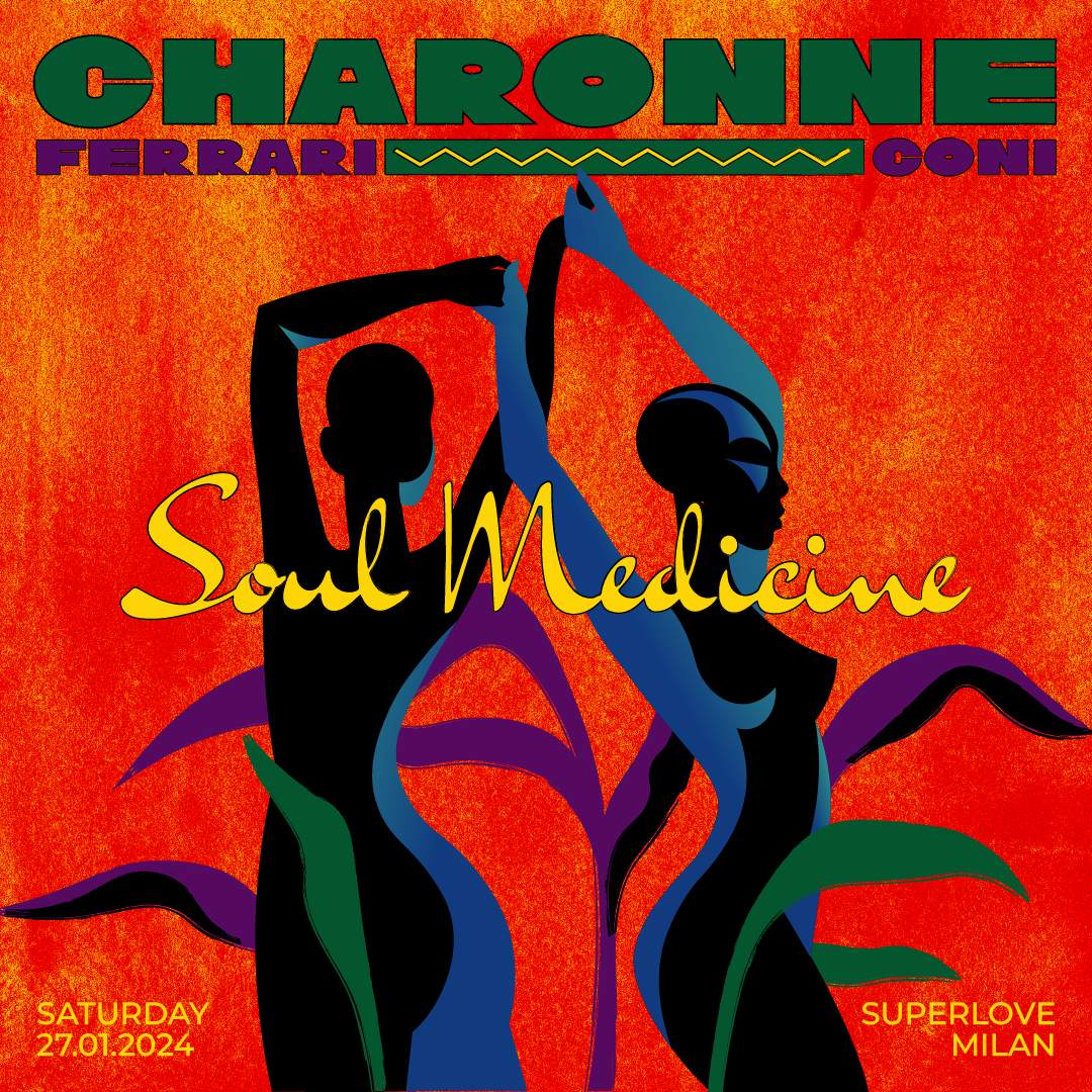 Soul Medicine invites Charonne - Página frontal