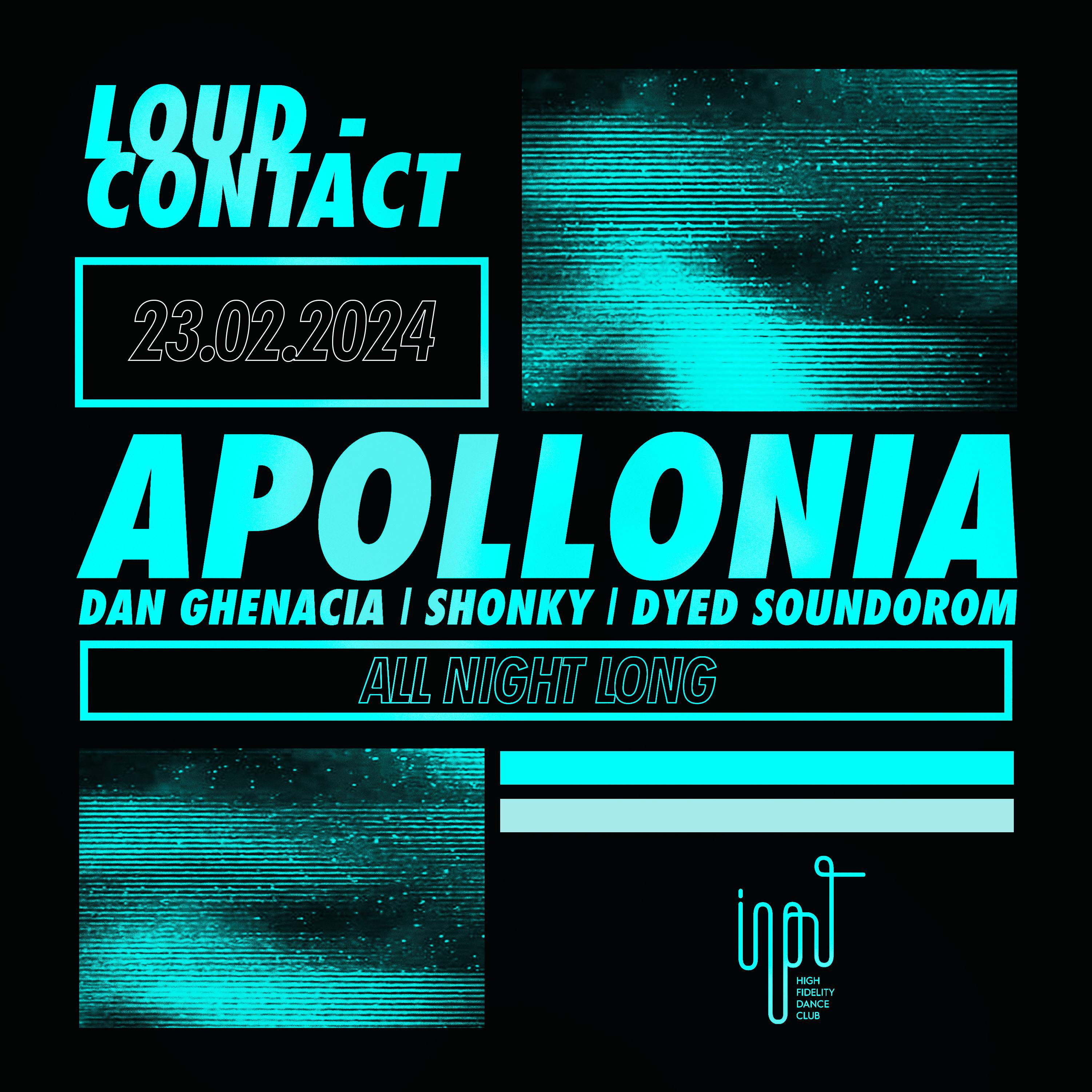 Apollonia All Night Long - Página frontal
