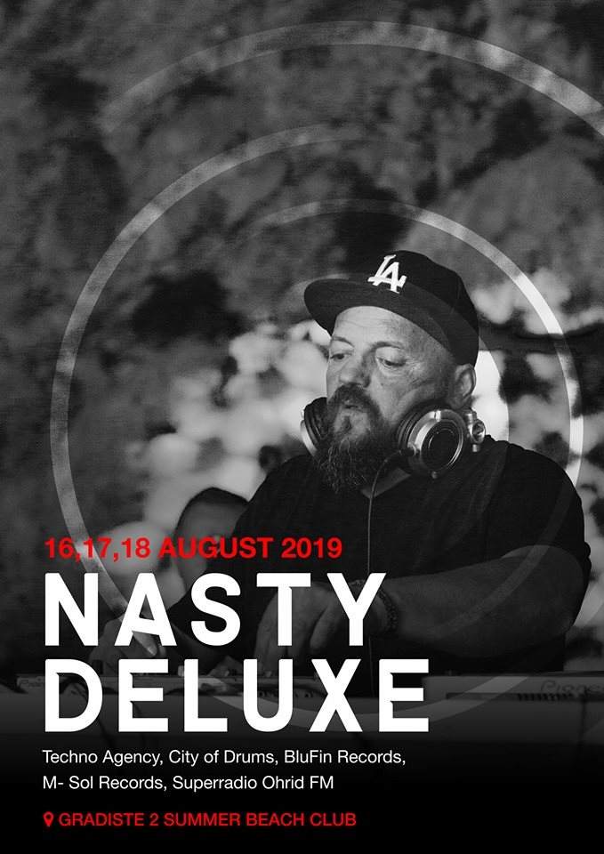 Gradiste 2 - Summer Beach Club / House Nation / 'Dj Nasty Deluxe' - フライヤー表