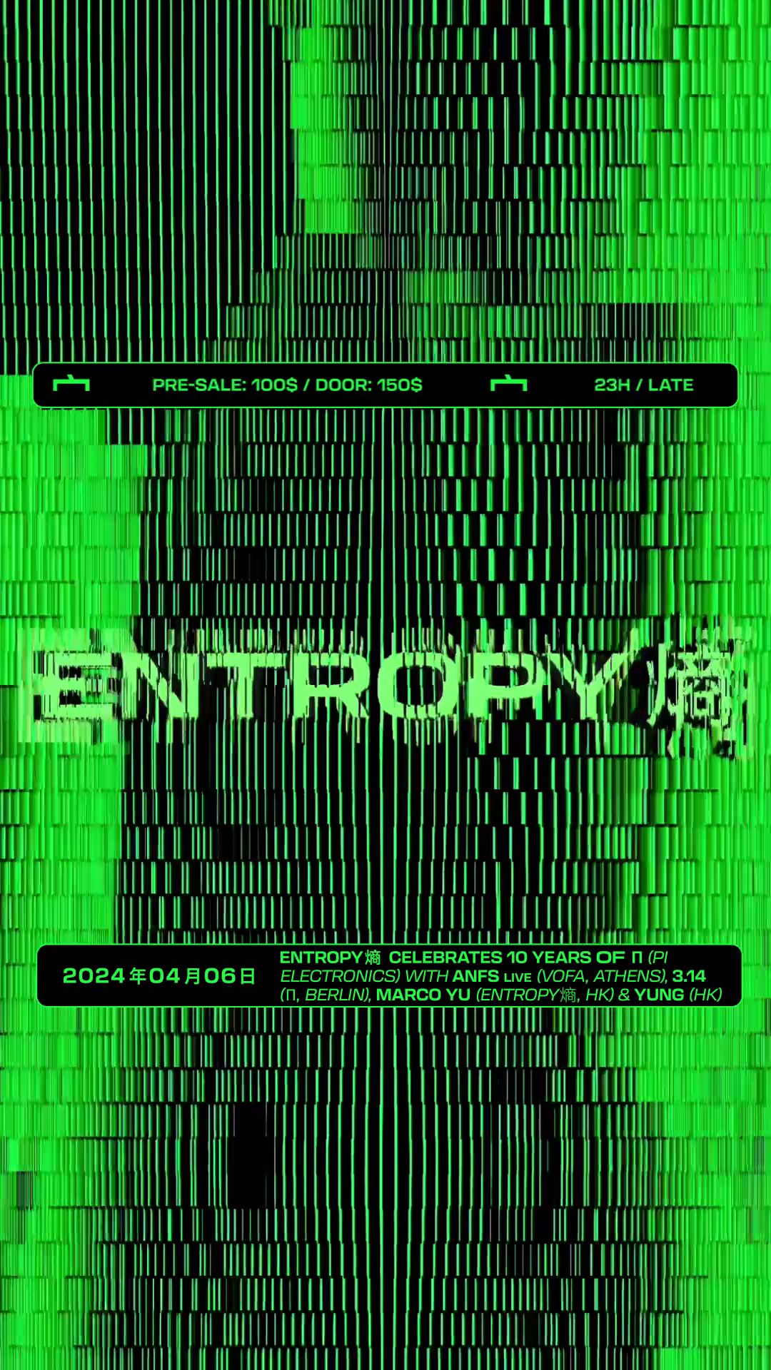 Entropy 熵 Celebrates 10 years of π (Pi Electronics) with ANFS, 3.14 ...