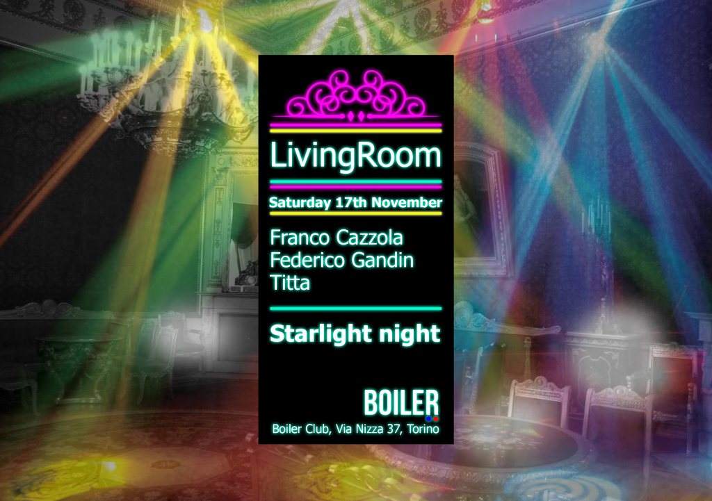 Living Room 002 with Franco Cazzola, Federico Gandin, Titta - Página frontal