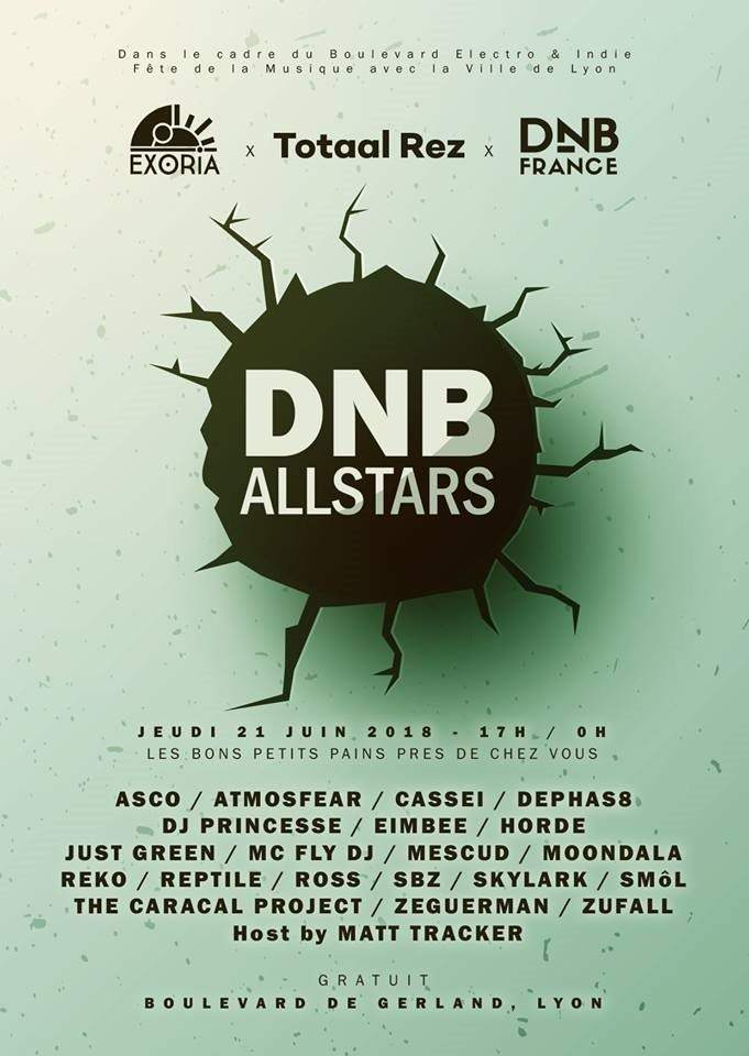 DNB Allstars - Página frontal