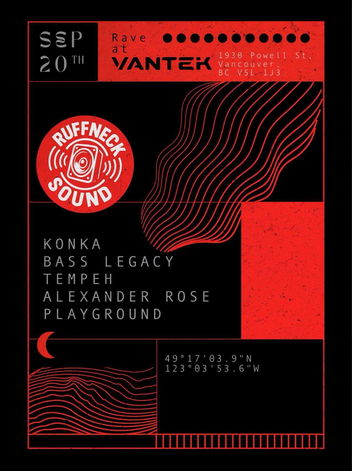 VANTEK X RUFFNECK: UKG at Vantek Warehouse, Vancouver