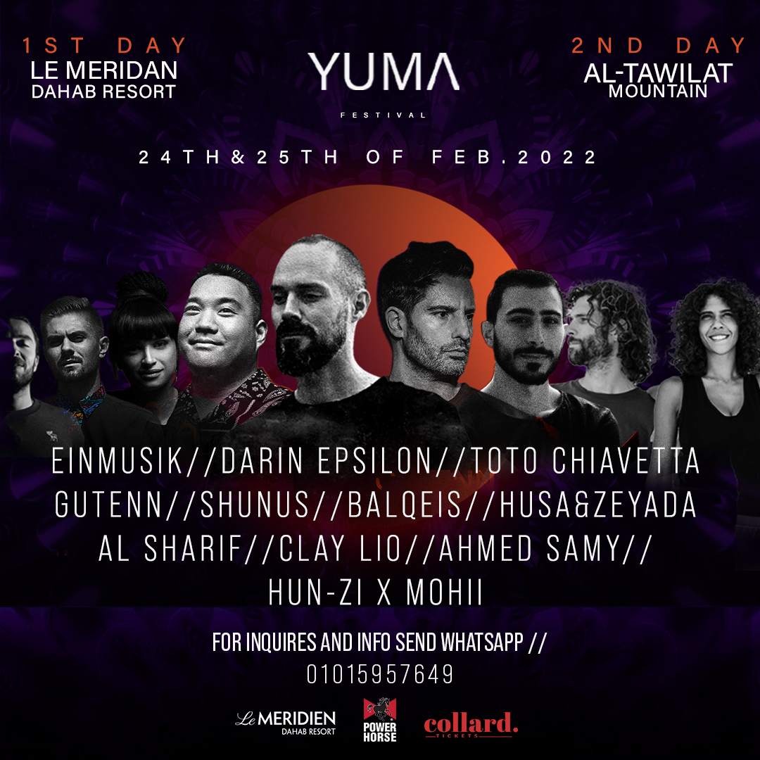 Yuma Festival 2022 at Le Méridien Dahab Resort, Egypt