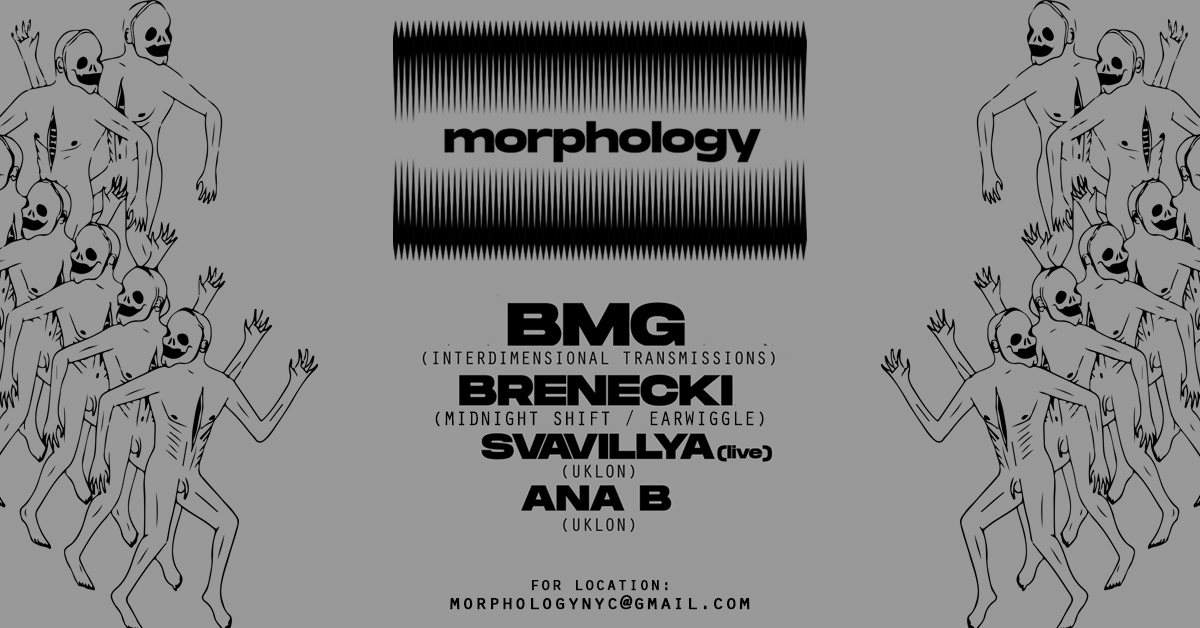 Morphology: BMG, Brenecki, Svavillya (Live) & Ana B - Página frontal