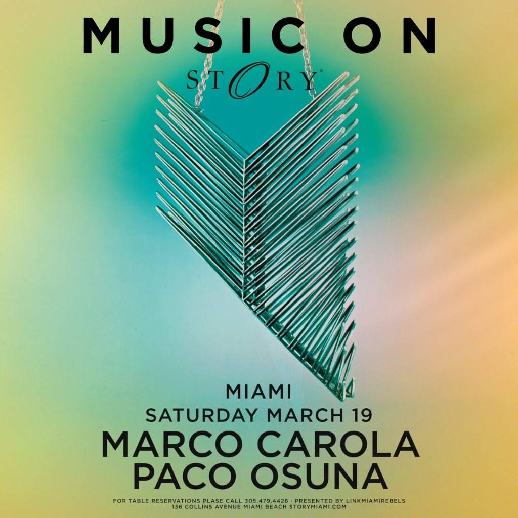 Music On Closing Party Marco Carola & Paco Osuna - Página frontal