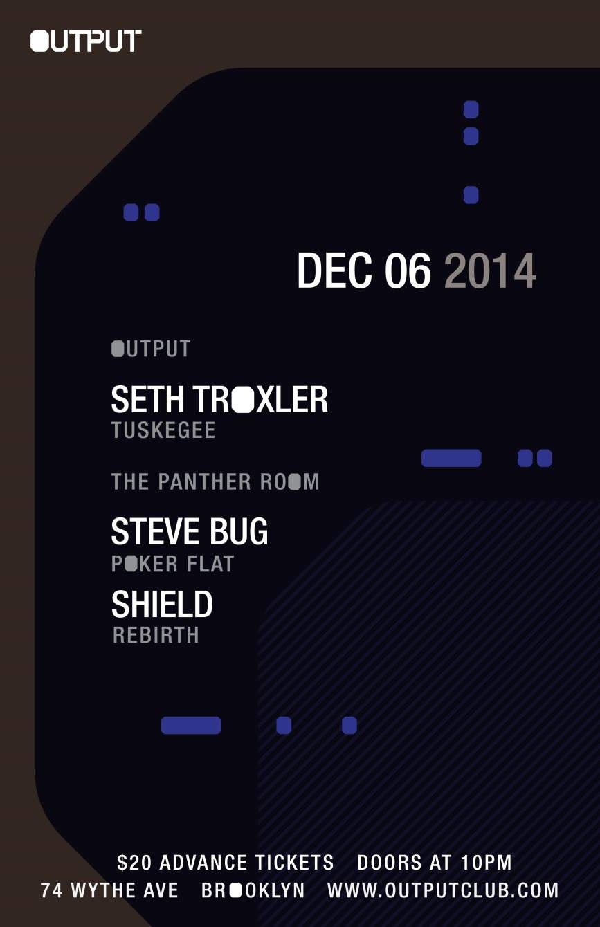 Seth Troxler with Steve Bug/ Shield - Página frontal