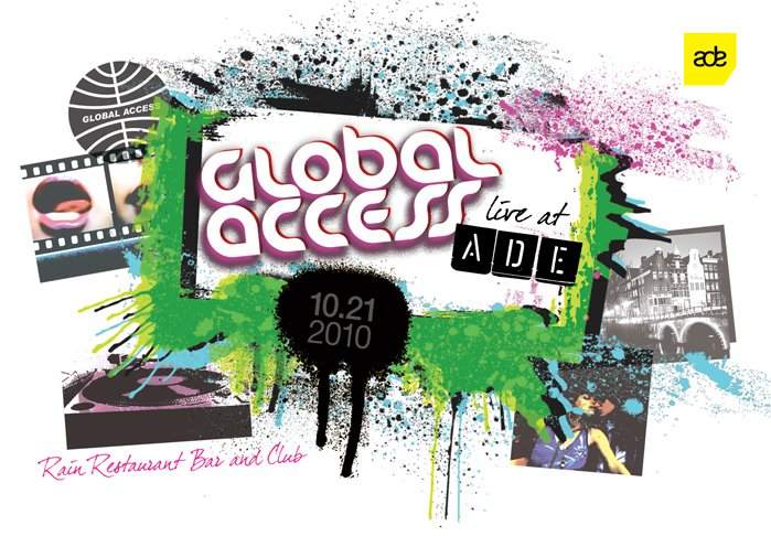 Global Access Live at Ade - フライヤー表