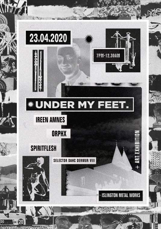 [CANCELLED] Under My Feet. 5th Anniversary with Orphx - Página frontal