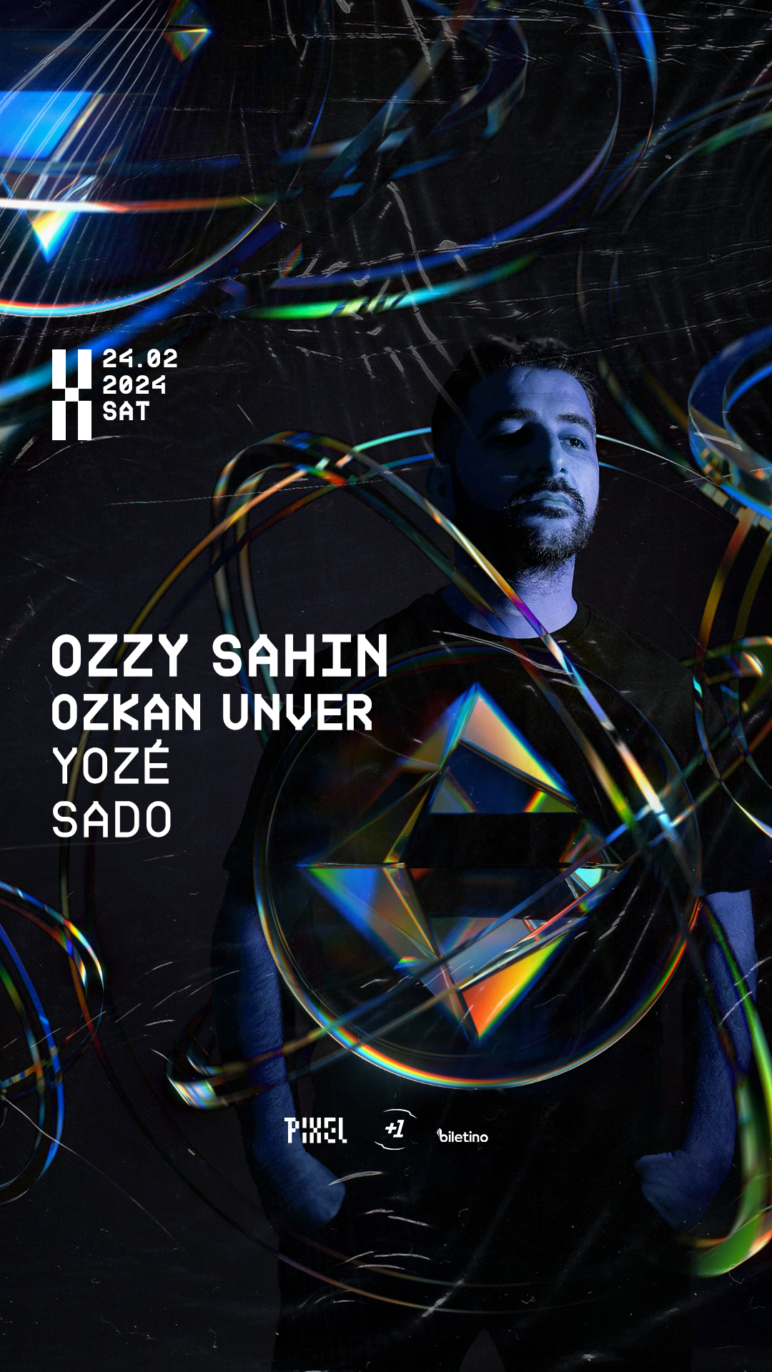 Pixel Ankara presents// Ozzy Sahin - Página frontal