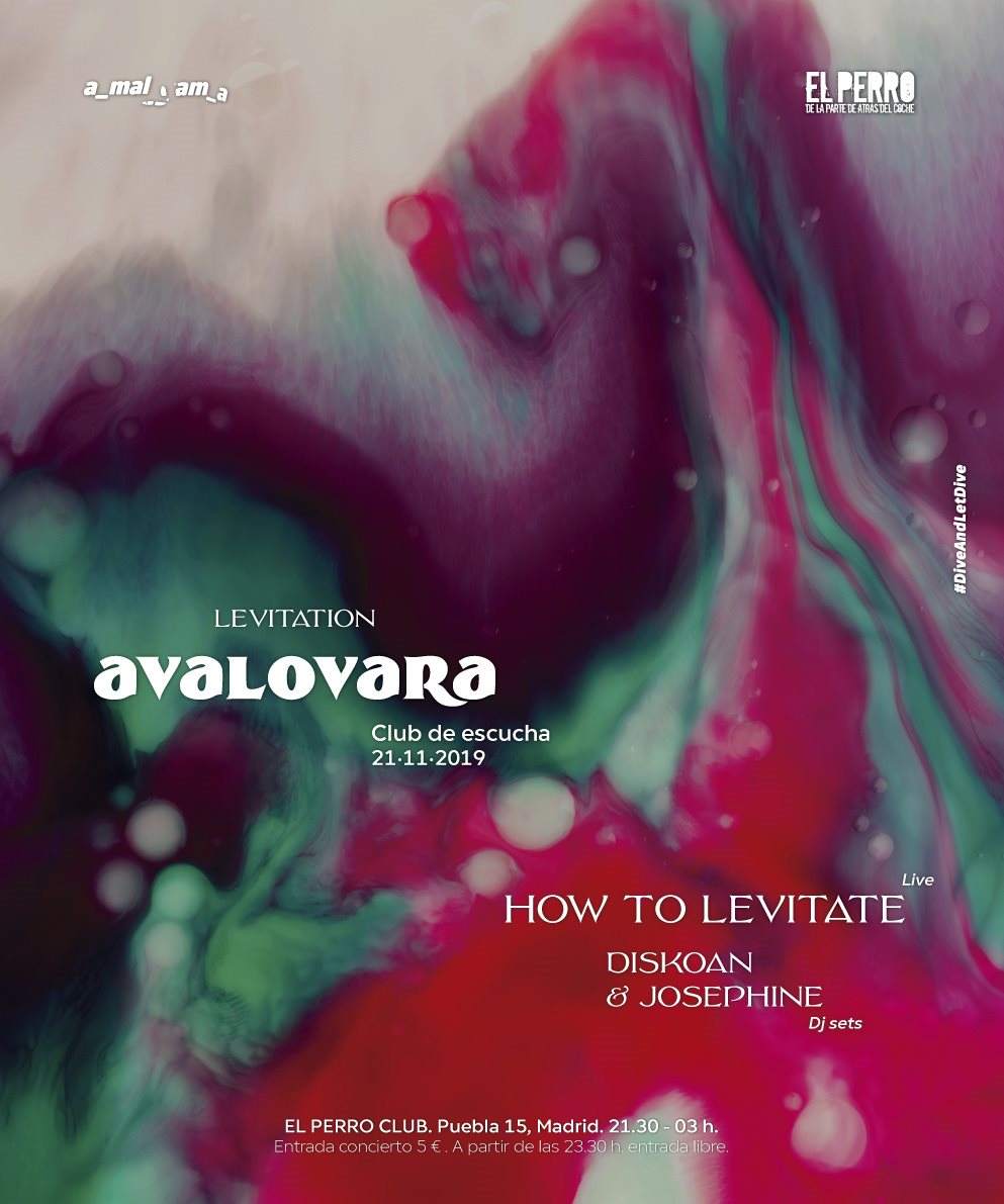 Avalovara, Club de Escucha #29 ≈ Levitation ≈ - Página frontal