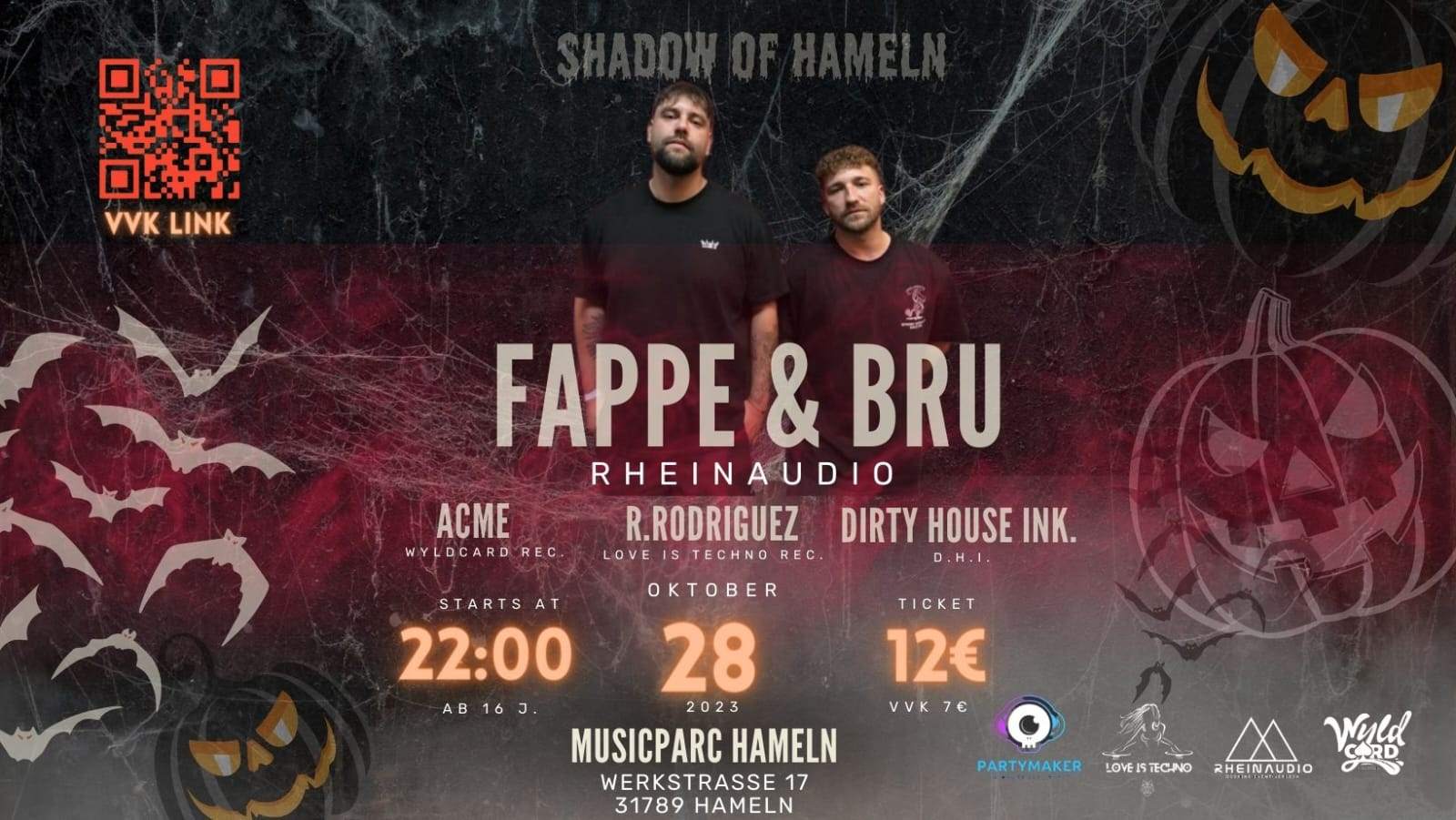 Shadow of Hameln Fappe und Bru - フライヤー表