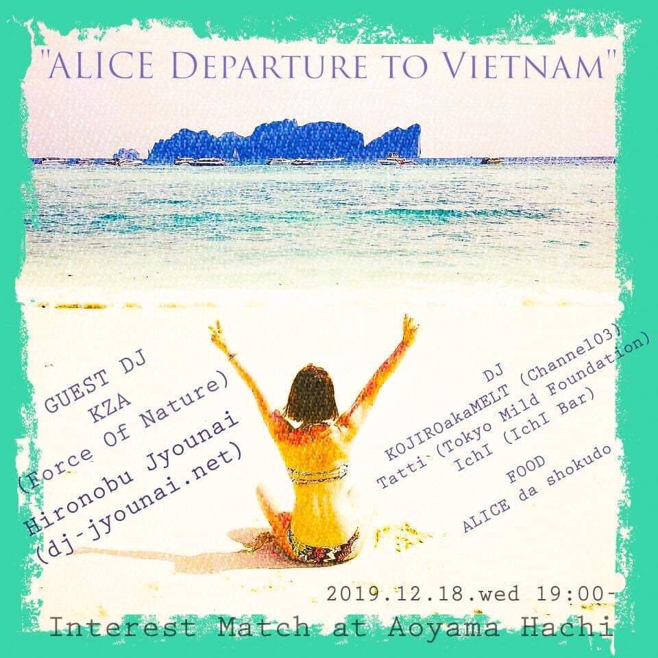 Interest Match “ALICE Departure to Vietnam” - Página frontal