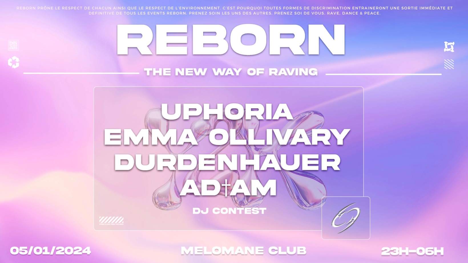 REBORN #1 - uphoria, DURDENHAUER, EMMA OLLIVARY, ADAM - Página frontal