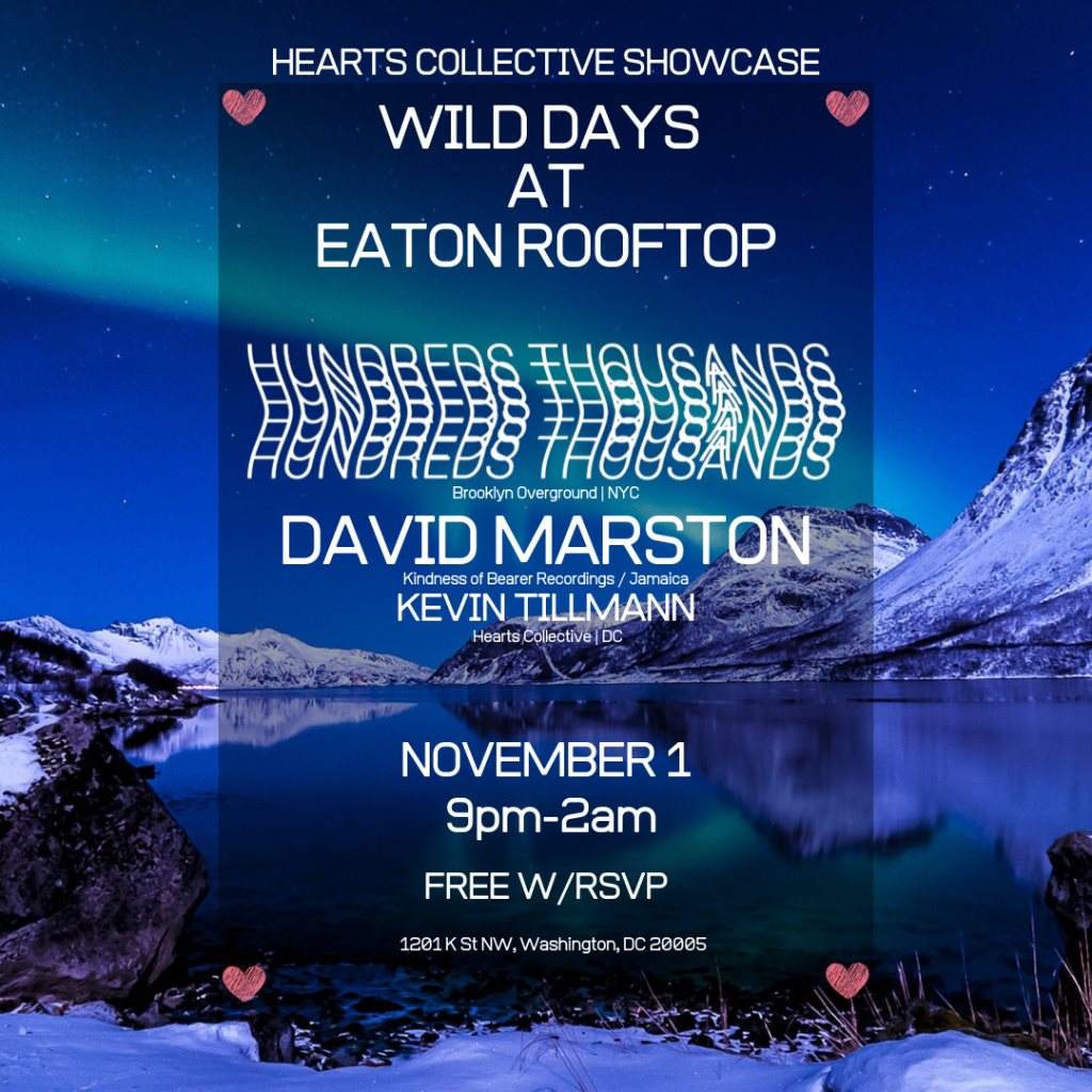 Hearts Collective Showcase Wild Days at Eaton Rooftop - Página frontal